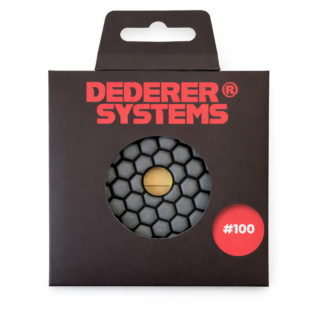 Dederer Systems - Diamantschleifpad Trocken #100