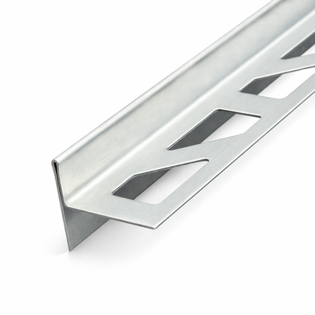 Gefälleprofil Duschprofil Gefällekeil Edelstahl  200 cm Länge / 11 mm "Links"