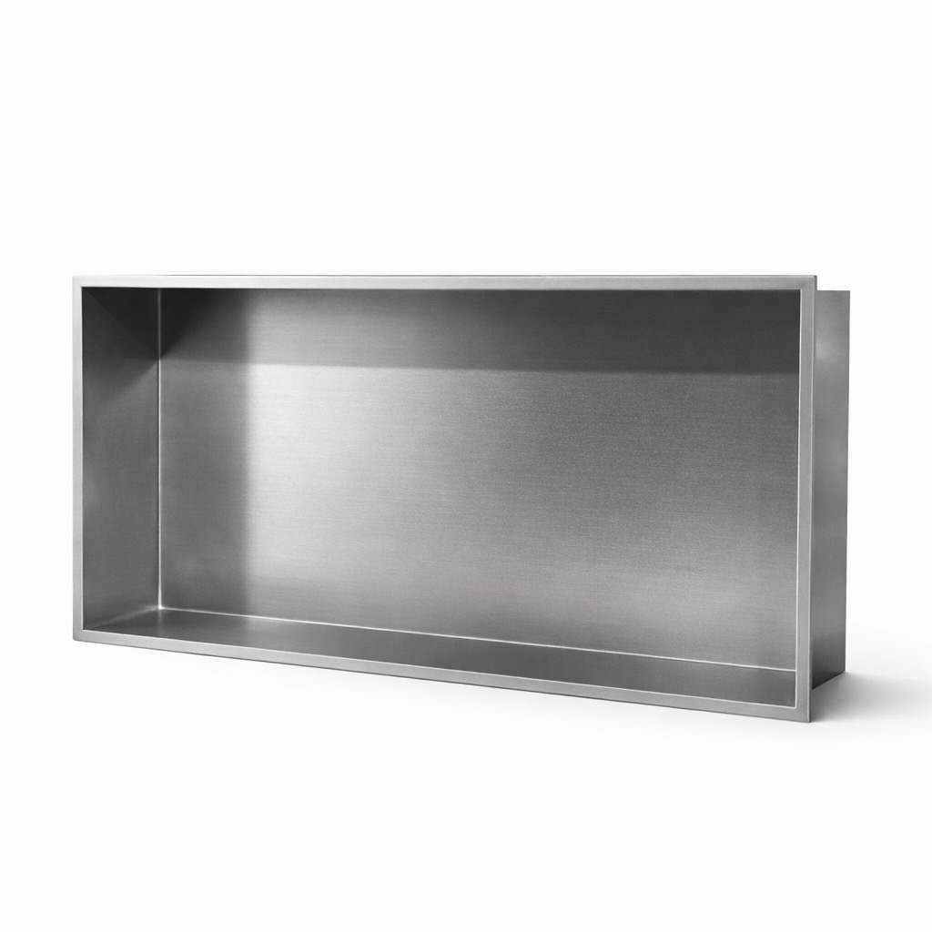 Duschnische Edelstahl Gebürstet V2A 30x60x9cm