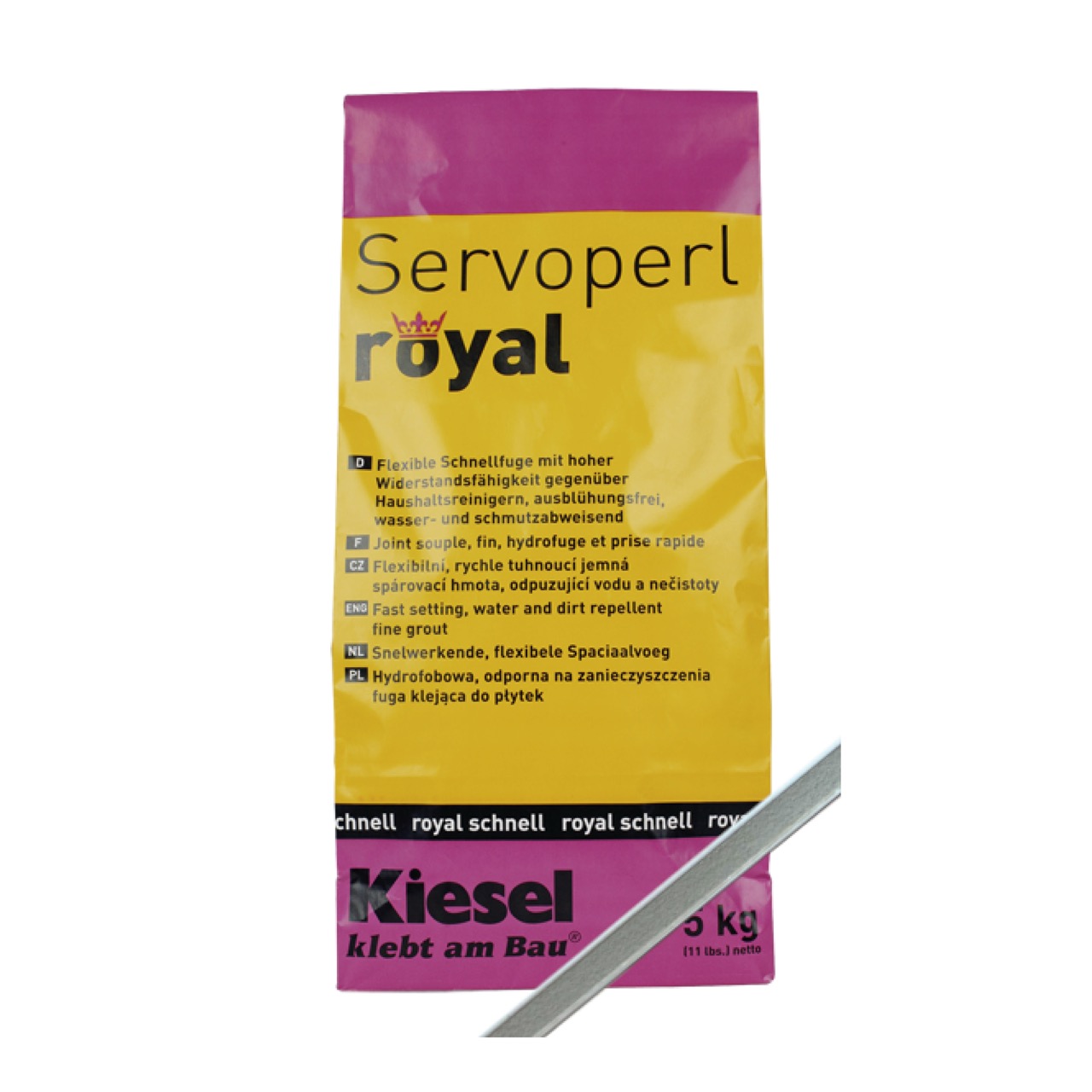 Kiesel Servoperl Royal Sandgrau 5 KG