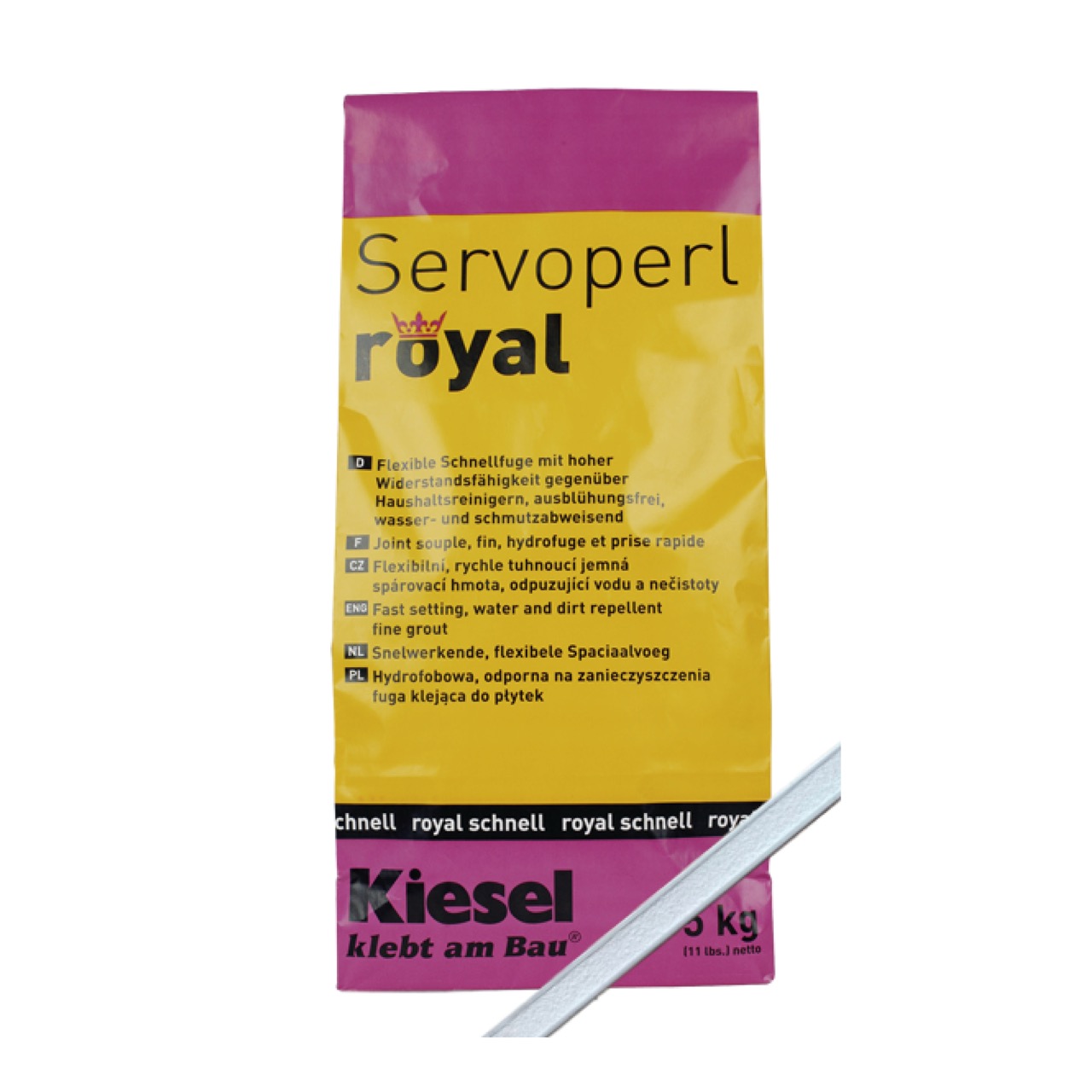 Kiesel Servoperl Royal Weiß 5 KG